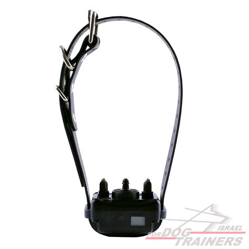 אי קולר- קולר נגד נביחות לכלבים בגודל בינוני- גדולים מאד e-collar BarkLess Pro BP-504 - FOR DOG TRAINERS- ISRAEL