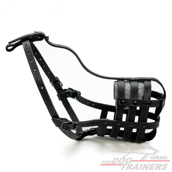 מחסום פה לכלב קל משקל ומאוורר לשימוש יומיומי - FOR DOG TRAINERS- ISRAEL