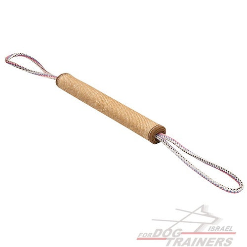 צעצוע נשיכה לכלב - רול לאימון מבד יוטה - FOR DOG TRAINERS- ISRAEL