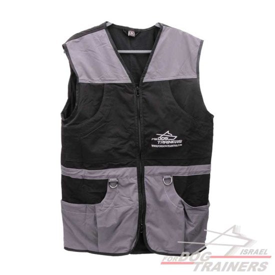 ווסט אילוף כלבים אוטימטיבי- בד דרייפיט- נמתח ונוח - FOR DOG TRAINERS- ISRAEL