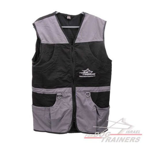 ווסט אילוף כלבים אוטימטיבי- בד דרייפיט- נמתח ונוח - FOR DOG TRAINERS- ISRAEL