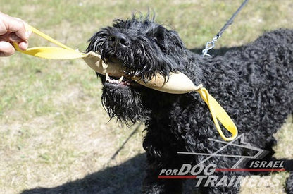 פפירול לכלב מעור עם שתי ידיות - "אחיזה מהירה" - FOR DOG TRAINERS- ISRAEL