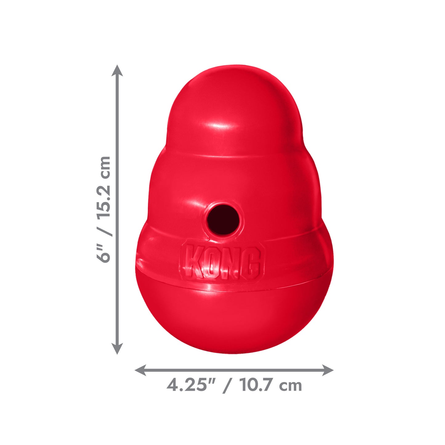 מוצר נשיכה עמיד במיוחד קונג וובלר קטן-  KONG Wobbler S