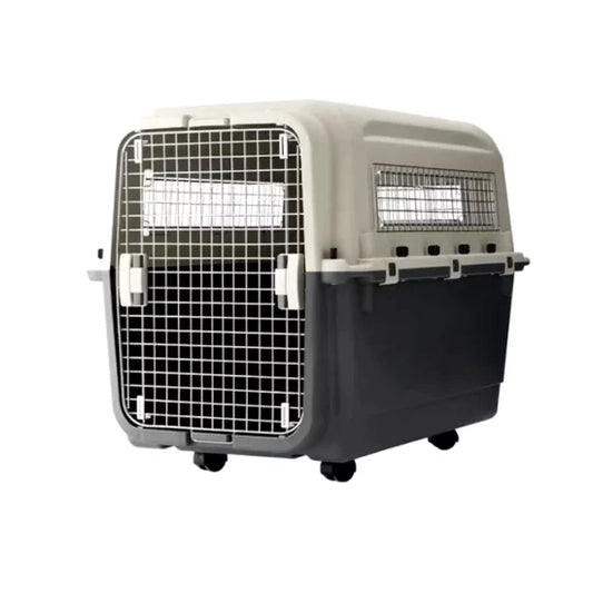 כלוב טיסה ג'ייאנט 122 ס”מ עם גלגלים לכלבים ענקיים – BESTIAX - FOR DOG TRAINERS- ISRAEL