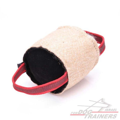 פפירול לכלב- לחיזוק נשיכה עשוי יוטה איכותית - FOR DOG TRAINERS- ISRAEL