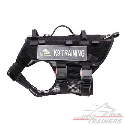 חדש! רתמה טקטית עשויה מרשת וניילון רב תכליתית - FOR DOG TRAINERS- ISRAEL