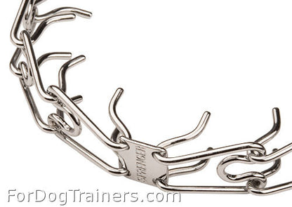 קולר דוקרנים לכלבים בינוניים+ אבזם לשחרור מהיר - FOR DOG TRAINERS- ISRAEL