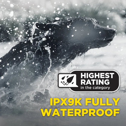 Dogtra 1200X Black Edition (1900X Black) - קולר עמיד במים IPX9K - דוגטרה ישראל