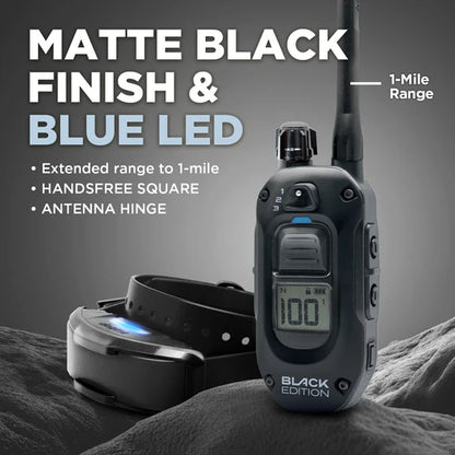 Dogtra 1200X Black Edition (1900X Black) - קולר אילוף שחור מט - דוגטרה ישראל