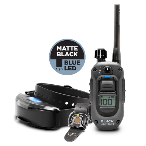 קולר דוגטרה 1200X Black Edition אלקטרוני - יבואן בלעדי FOR DOG TRAINERS ישראל