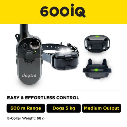 קולר אילוף דוגטרה לכלבים קטנים- גדולים Dogtra 600iQ (200iQ) – דגם 2026