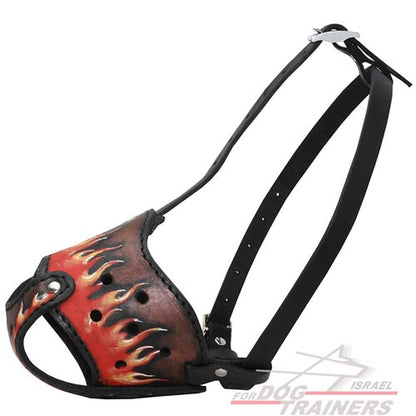 מחסום פה לכלב בעיצוב חדש ואקסקלוסיבי לכל הגזעים - FOR DOG TRAINERS- ISRAEL