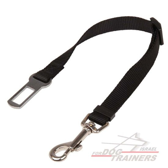 רצועה קצרה לכלב לרכב - FOR DOG TRAINERS- ISRAEL