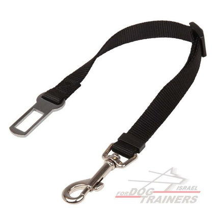 רצועה קצרה לכלב לרכב - FOR DOG TRAINERS- ISRAEL