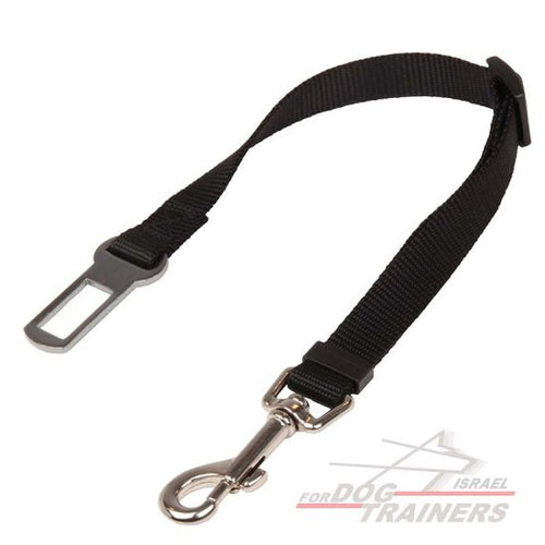 רצועה קצרה לכלב לרכב - FOR DOG TRAINERS- ISRAEL