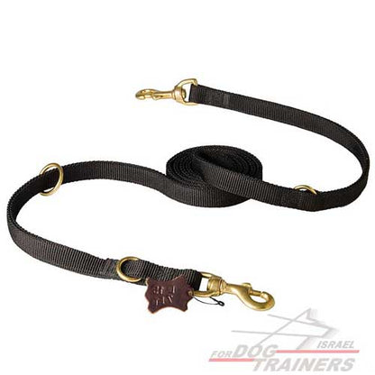 רצועת משטרה רב תכליתית לכלב לכל מזג אוויר - FOR DOG TRAINERS- ISRAEL