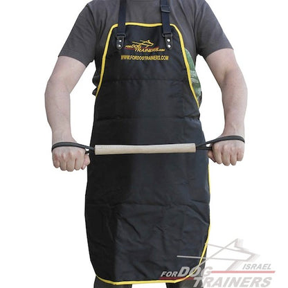 פפירול לכלבים קשיח מעור עם שתי ידיות - FOR DOG TRAINERS- ISRAEL