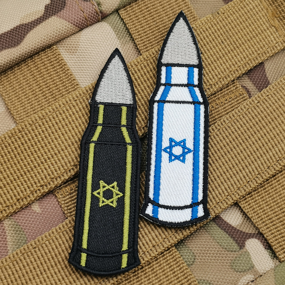 פאצ'י כדור עם דגל ישראל על מערכת מולה טקטית - FOR DOG TRAINERS ישראל