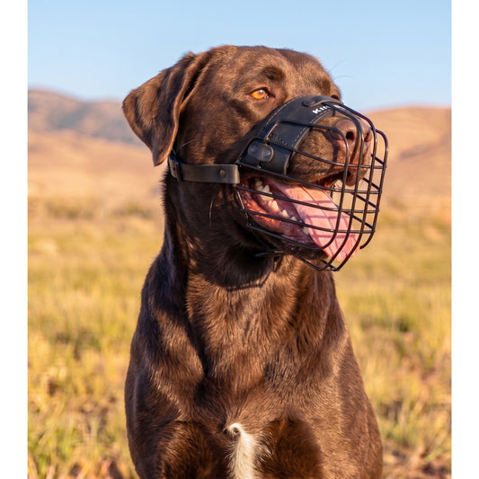 מחסום פה מינימליסטי וקל משקל ללברדור