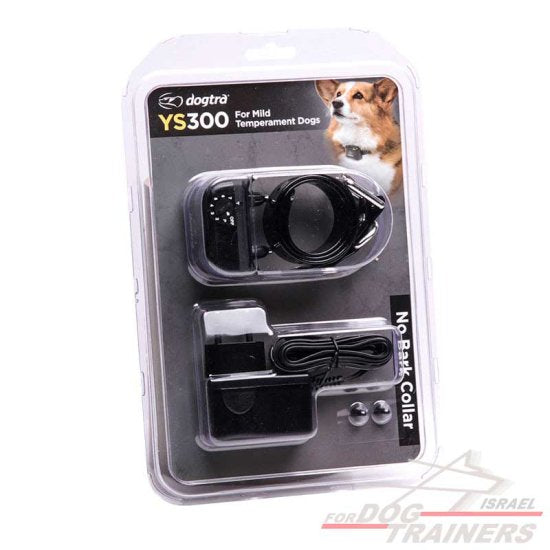 דוגטרה קולר נגד נביחות לכלבים בגודל קטן- בינוני Dogtra YS300 - FOR DOG TRAINERS- ISRAEL