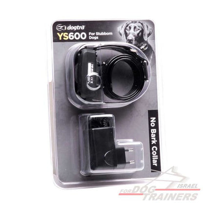 דוגטרה קולר נגד נביחות לכלבים בגודל בינוני- גדולים מאד Dogtra YS600 - FOR DOG TRAINERS- ISRAEL