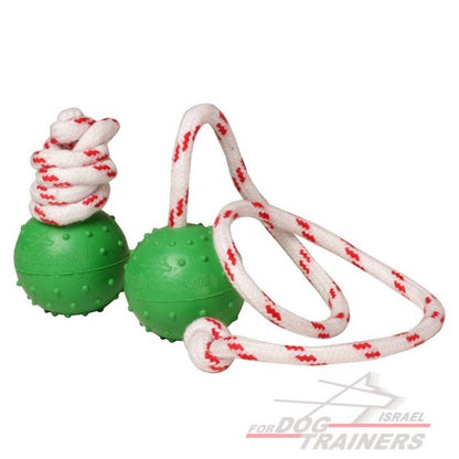 כדור מוצק מגומי לכלב צף במים- קטן - FOR DOG TRAINERS- ISRAEL