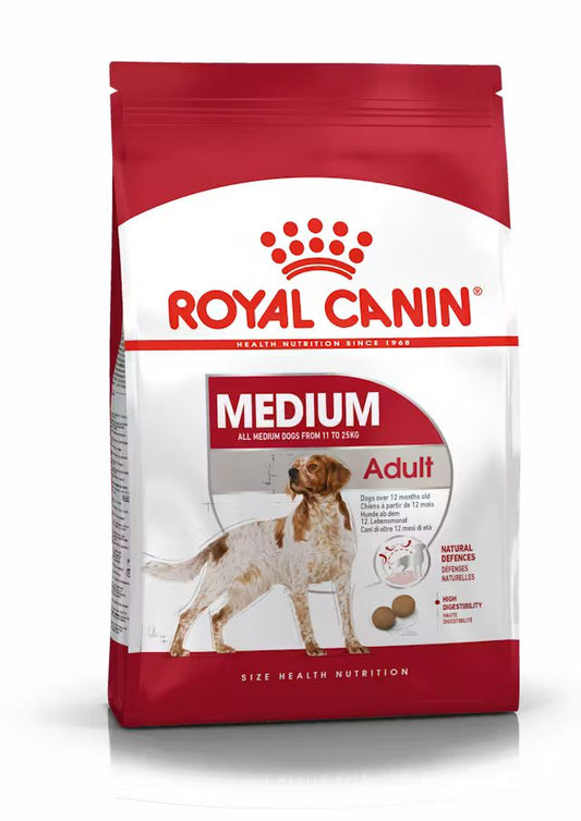 Royal Canin רויאל קנין מדיום בוגר 15 ק"ג
