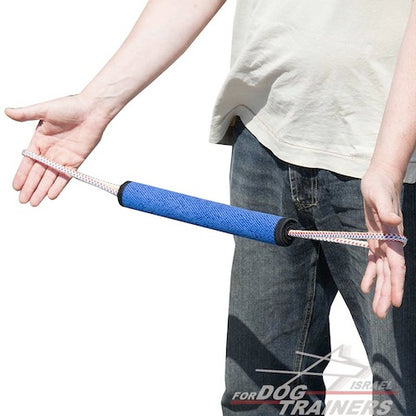 פפירול לכלב למשחקים בצורת רול מבד פשתן צרפתי - FOR DOG TRAINERS- ISRAEL