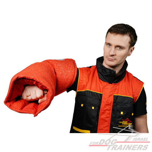 שרוול נשיכה בלגי מקצועי לכלבים בוגרים- מס' 4 - FOR DOG TRAINERS- ISRAEL