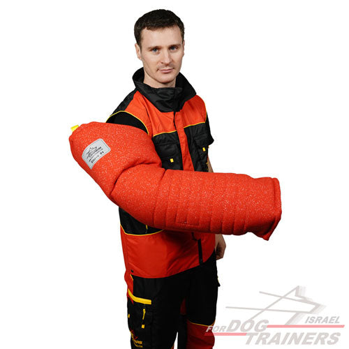 שרוול נשיכה בלגי מקצועי לכלבים בוגרים- מס' 4 - FOR DOG TRAINERS- ISRAEL