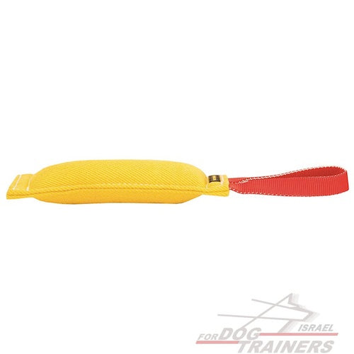 פפירול לכלבים צעירים מפשתן צרפתי עם ידית אחיזה אחת - FOR DOG TRAINERS- ISRAEL