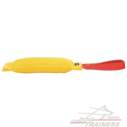 פפירול לכלבים צעירים מפשתן צרפתי עם ידית אחיזה אחת - FOR DOG TRAINERS- ISRAEL