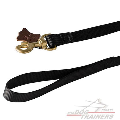 רצועה לכלב מניילון הטובה ביותר למזג אוויר גשום - FOR DOG TRAINERS- ISRAEL