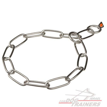 קולר "שומר פרווה" נירוסטה לכלבים המומלץ ע"י חבר vdh של F.C.I. - FOR DOG TRAINERS- ISRAEL