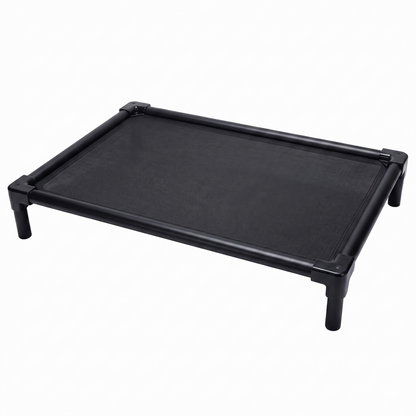 מיטת אלומיניום M שחור לכלבים בינוניים - FOR DOG TRAINERS ישראל