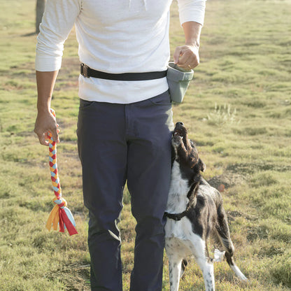 פאוץ' אילוף מקצועי גודל בינוני voila -פאוץ' חטיפים מסיליקון מהפכני עם מגנון נעילה קל לניקוי ושטיפה - FOR DOG TRAINERS- ISRAEL