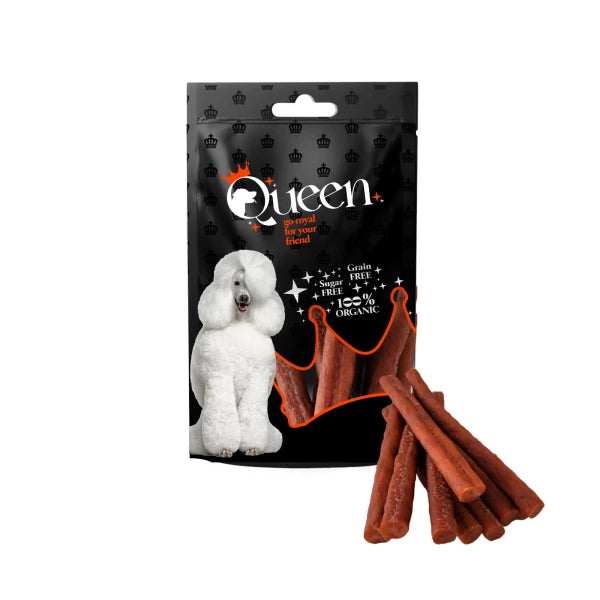 חטיף 80 גרם Queen מקלוני עוף - FOR DOG TRAINERS- ISRAEL
